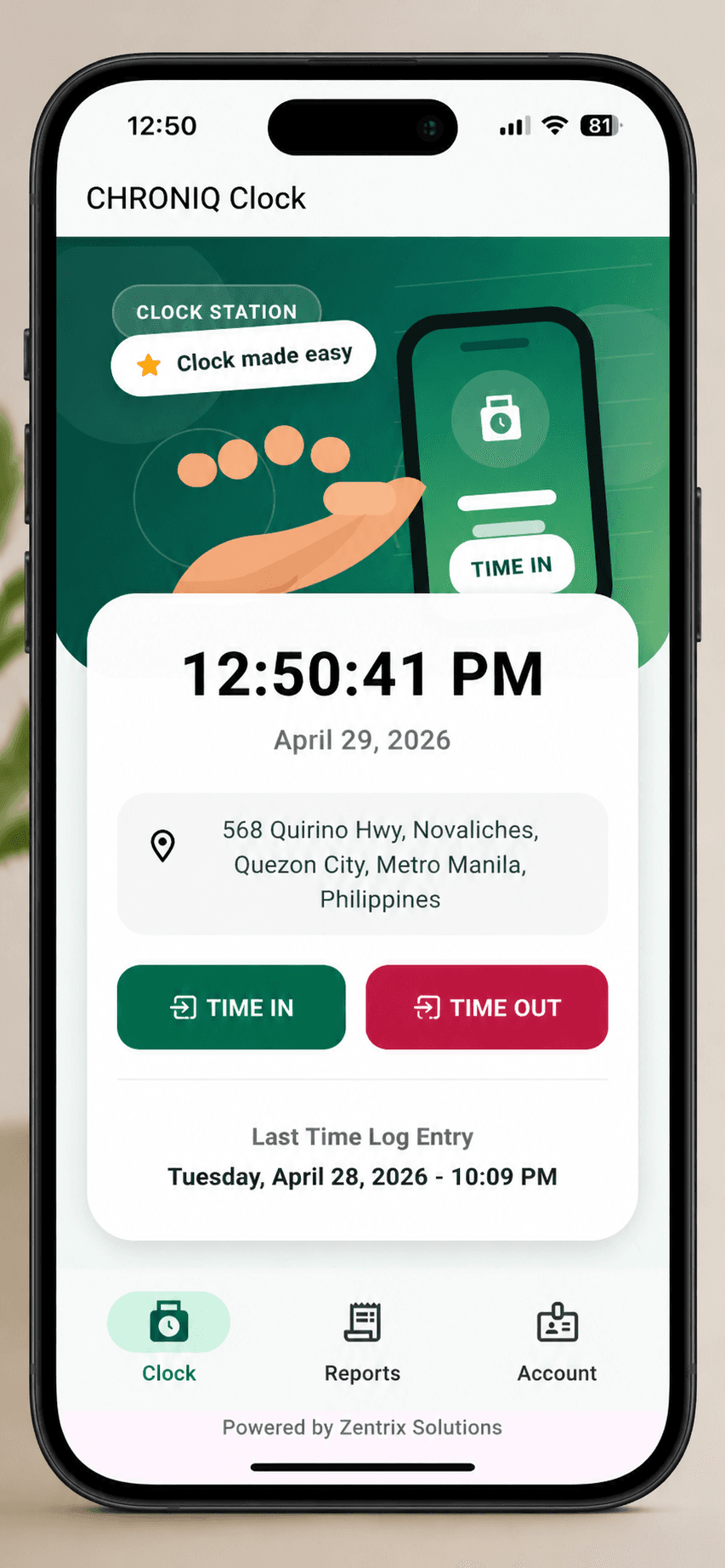 Seamless Time Tracking