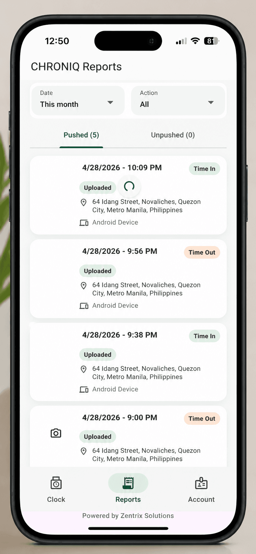 Instant Reports